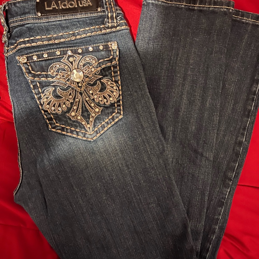 LA idol USA jeans size 11 skinny